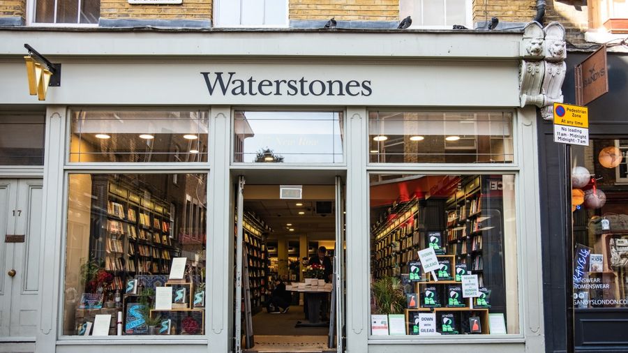Waterstones storefront